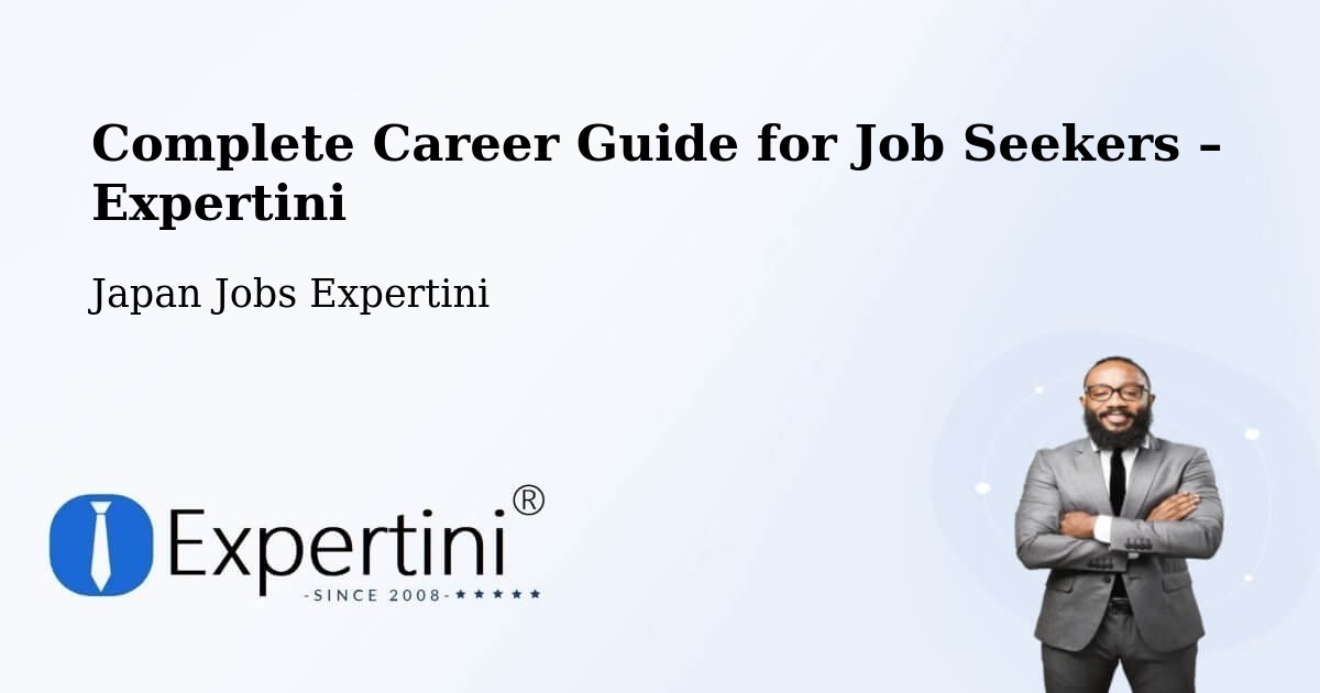 Career Guide for Job Seekers – Kure Shi - Kure Shi, Japan Jobs Expertini