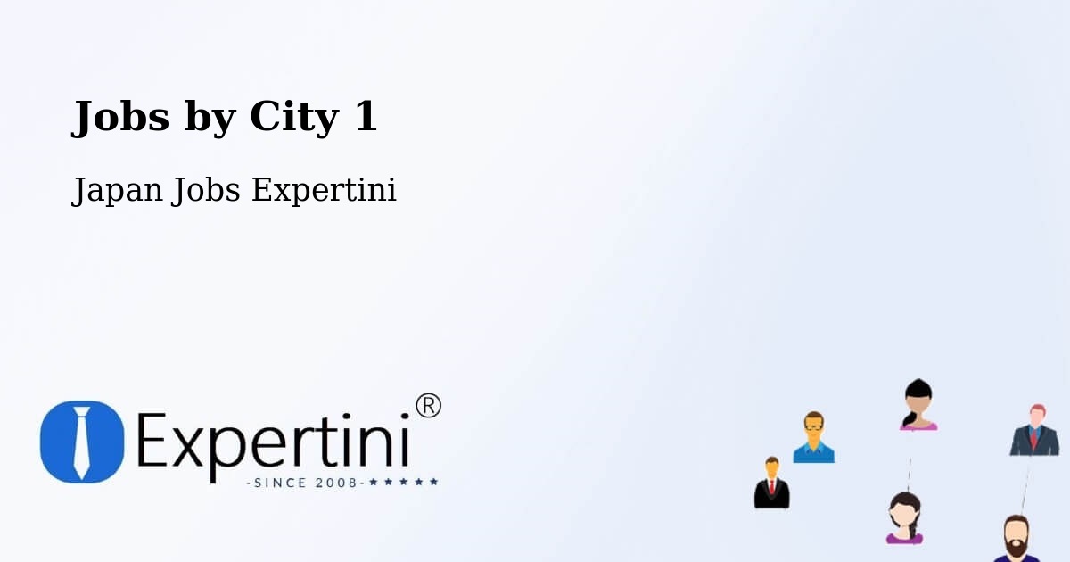 City Jobs in Japan - Expertini