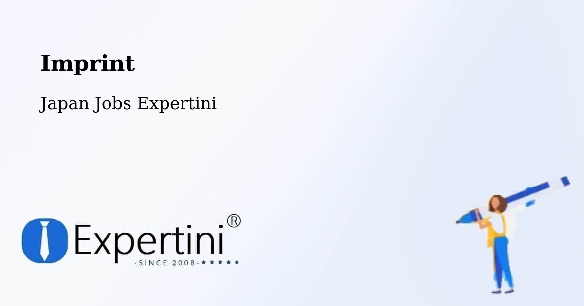 Imprint – Kure Shi - Japan Jobs Expertini