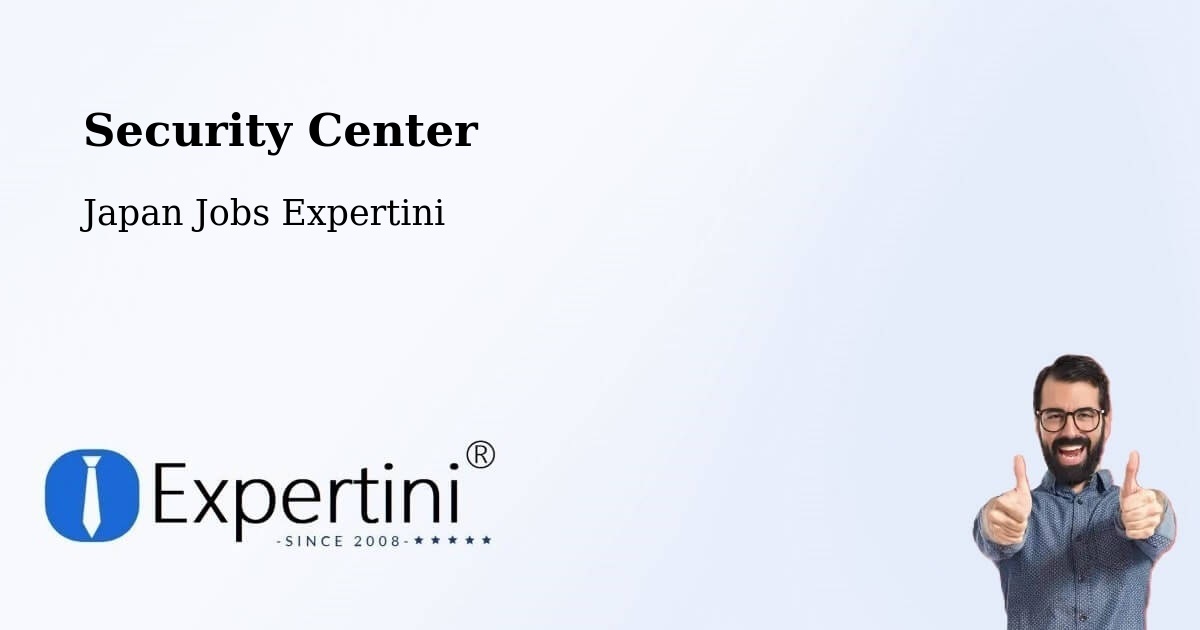 Security & Compliance – Kure Shi - Japan Jobs Expertini